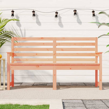 Garden Bench 159.5x48x91.5 cm Solid Wood Douglas - OLBRIT
