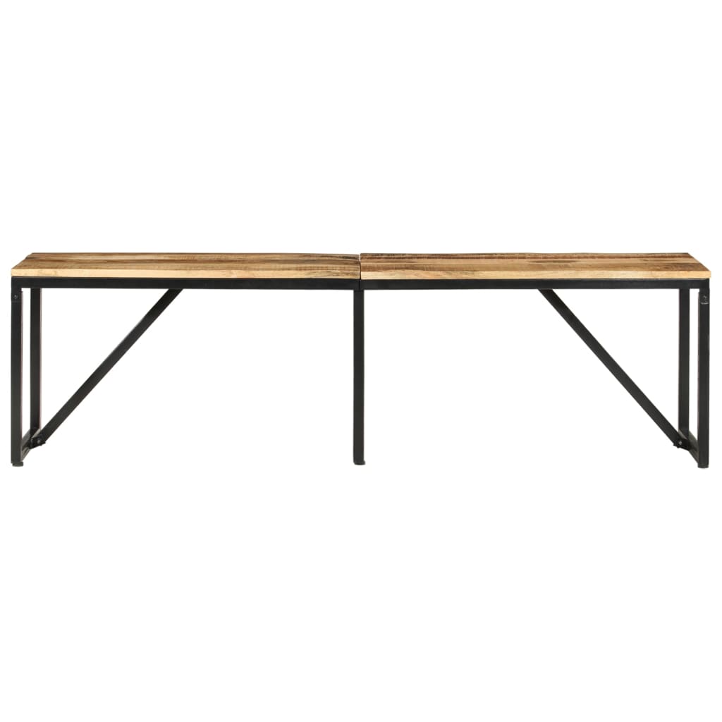 Bench 160x35x46 cm Solid Wood Mango - OLBRIT