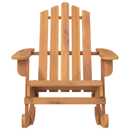 Adirondack Rocking Chair Solid Wood Acacia - OLBRIT