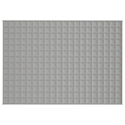Weighted Blanket Grey 137x200 cm Single 6 kg Fabric - OLBRIT