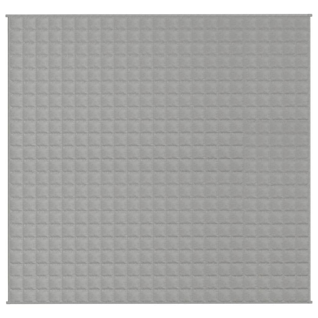 Weighted Blanket Grey 220x240 cm King 11 kg Fabric - OLBRIT