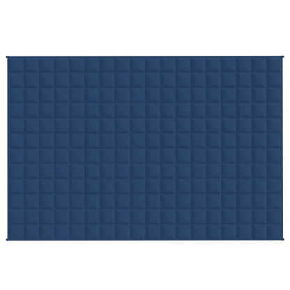 Weighted Blanket Blue 135x200 cm Single 6 kg Fabric - OLBRIT