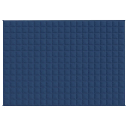 Weighted Blanket Blue 140x200 cm Single 6 kg Fabric - OLBRIT