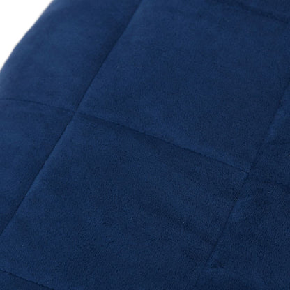 Weighted Blanket Blue 152x203 cm 7 kg Fabric - OLBRIT