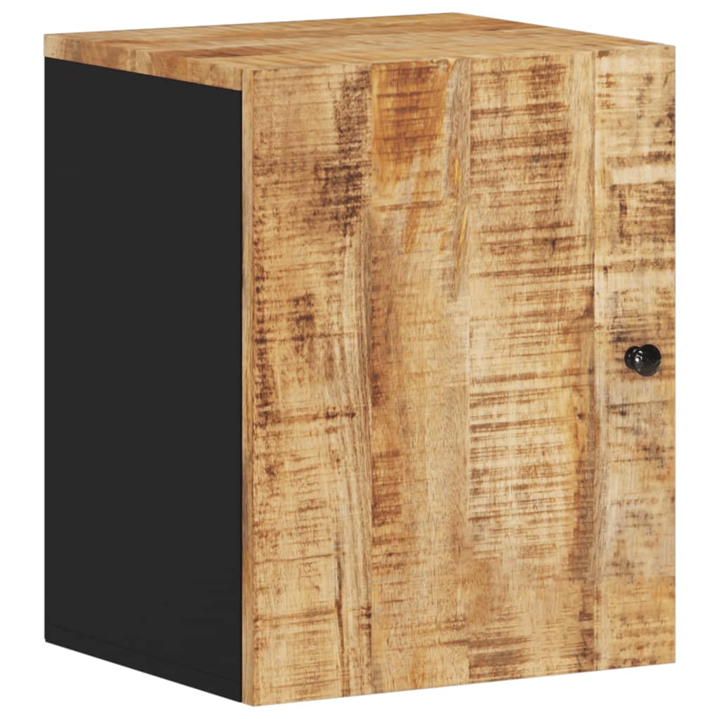 Bathroom Wall Cabinet 38x33x48 cm Solid Wood Mango - OLBRIT