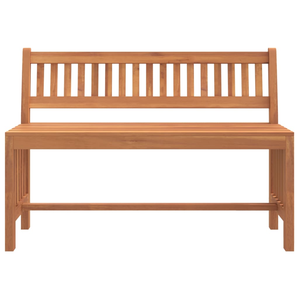 Garden Bench 110 cm Solid Wood Eucalyptus - OLBRIT