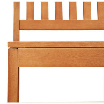 Garden Bench 110 cm Solid Wood Eucalyptus - OLBRIT