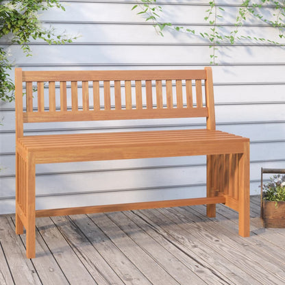 Garden Bench 110 cm Solid Wood Eucalyptus - OLBRIT