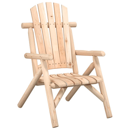 Garden Chair 68x86x103 cm Solid Wood Spruce - OLBRIT