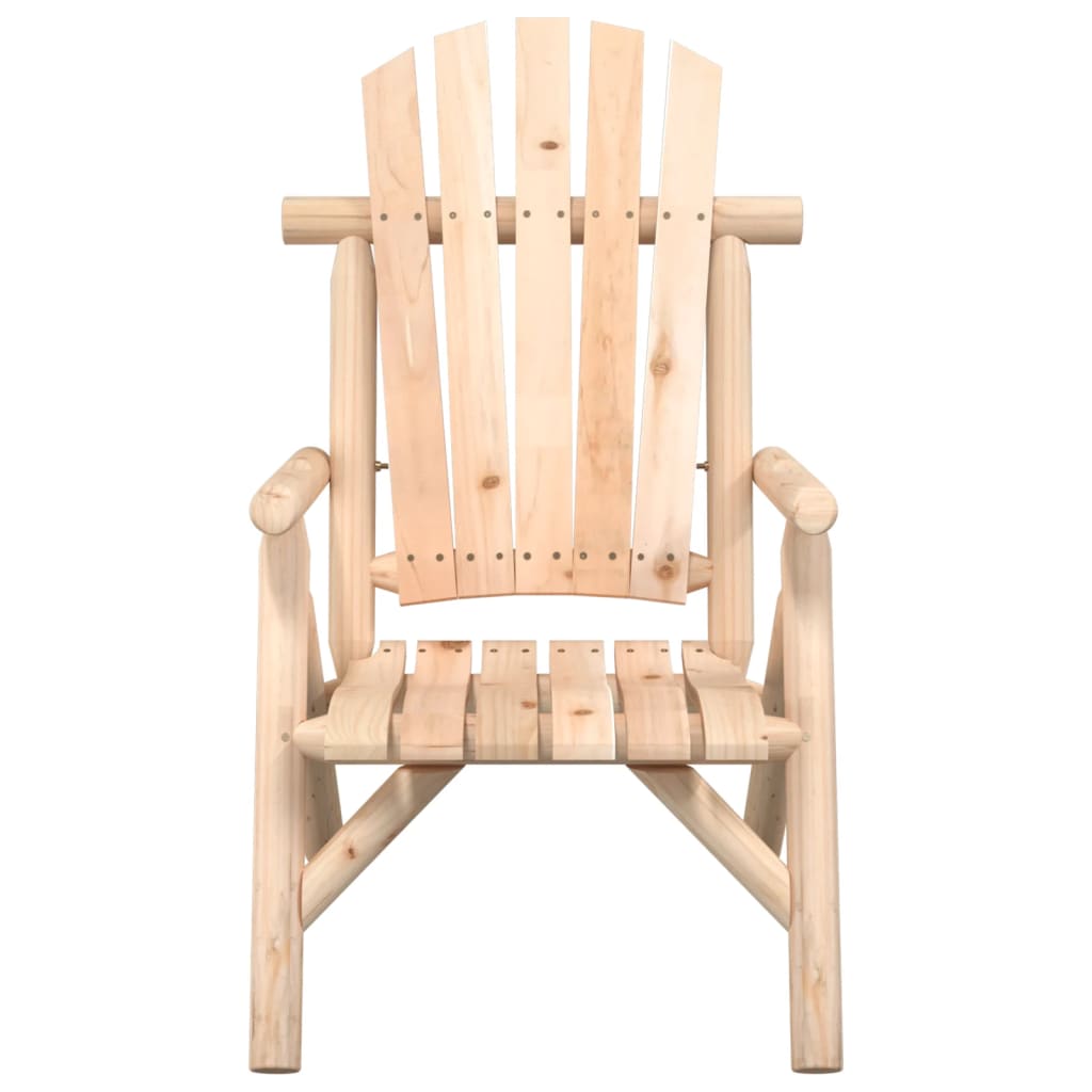 Garden Chair 68x86x103 cm Solid Wood Spruce - OLBRIT