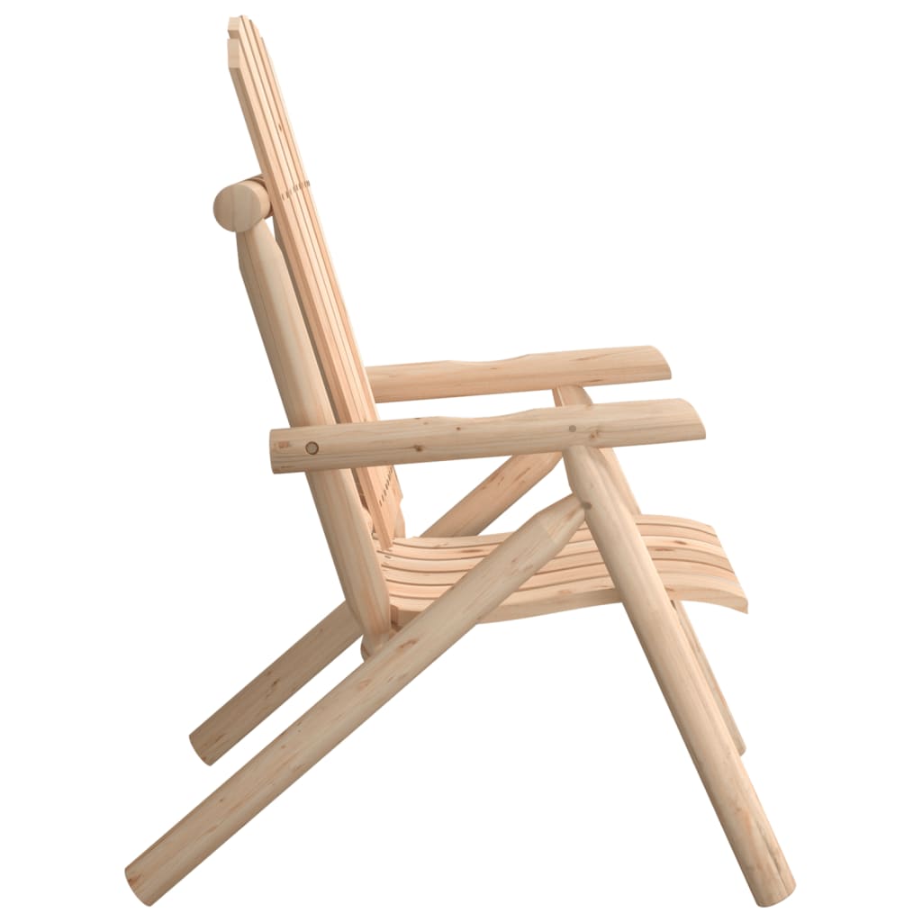 Garden Chair 68x86x103 cm Solid Wood Spruce - OLBRIT