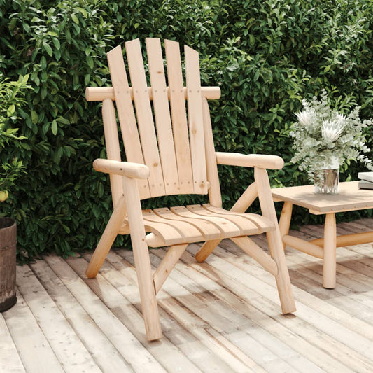 Garden Chair 68x86x103 cm Solid Wood Spruce - OLBRIT