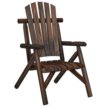 Garden Chair 68x86x103 cm Solid Wood Spruce - OLBRIT