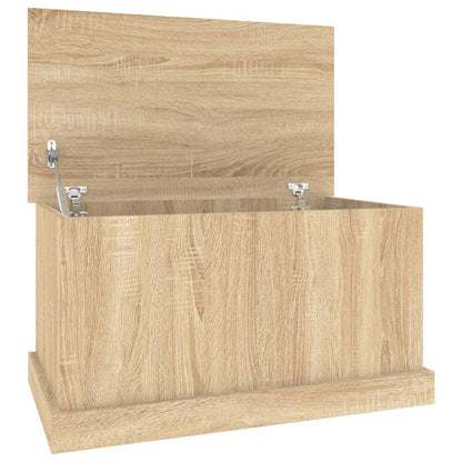 Storage Box Sonoma Oak 70x40x38 cm Engineered Wood - OLBRIT