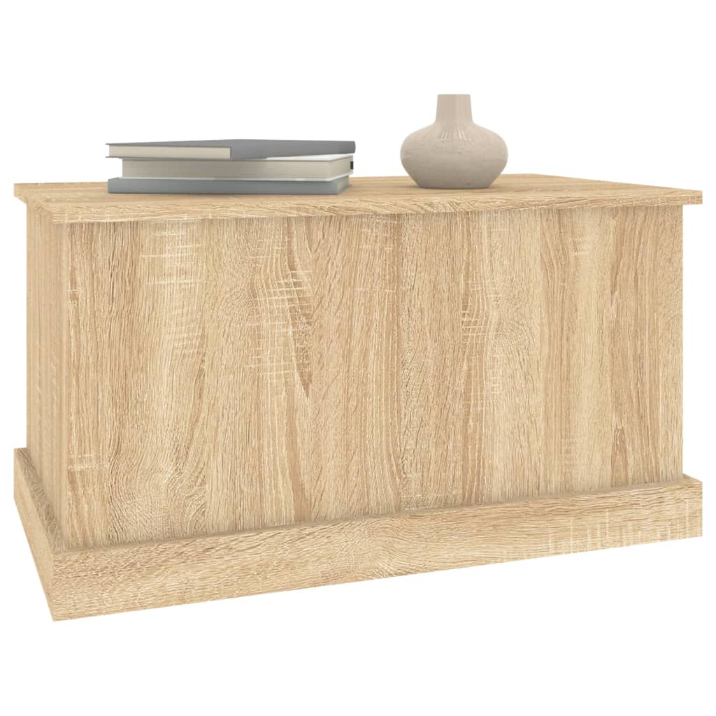 Storage Box Sonoma Oak 70x40x38 cm Engineered Wood - OLBRIT