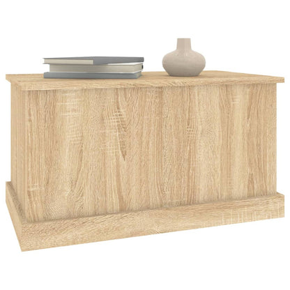 Storage Box Sonoma Oak 70x40x38 cm Engineered Wood - OLBRIT