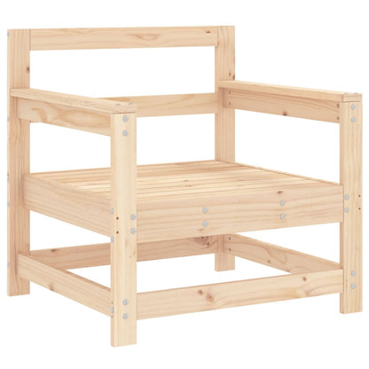 Garden Chairs with Cushions 2 pcs Solid Wood Pine - OLBRIT