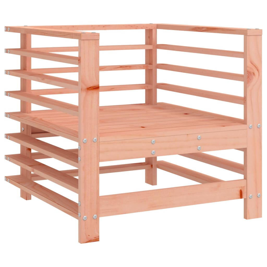 Garden Chairs with Cushions 2 pcs Solid Wood Douglas - OLBRIT