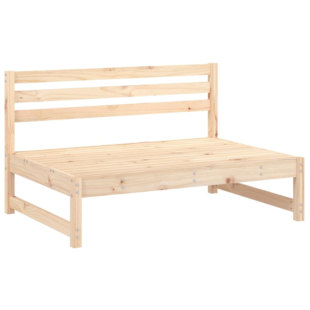 Middle Sofa 120x80 cm Solid Wood Pine - OLBRIT