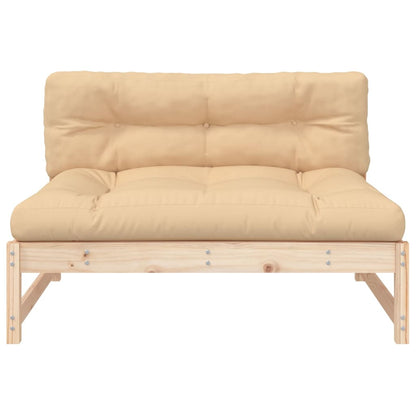 Middle Sofa 120x80 cm Solid Wood Pine - OLBRIT