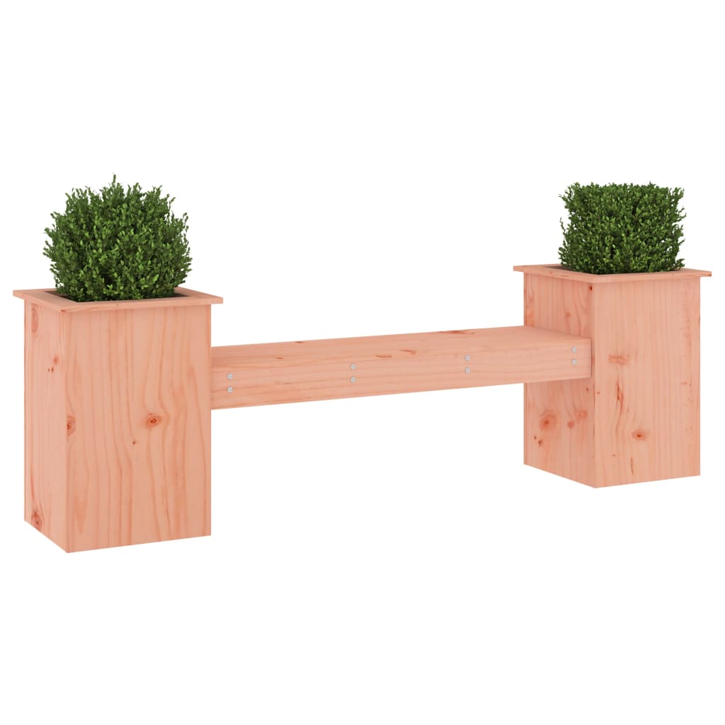 Planter Bench 184.5x39.5x56.5 cm Solid Wood Douglas - OLBRIT