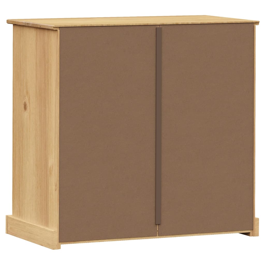 Chest of Drawers VIGO 80x40x76 cm Solid Wood Pine - OLBRIT