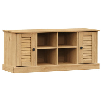 Shoe Bench VIGO 106x35x40 cm Solid Wood Pine - OLBRIT