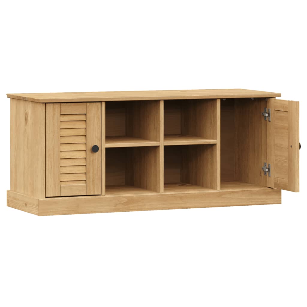 Shoe Bench VIGO 106x35x40 cm Solid Wood Pine - OLBRIT