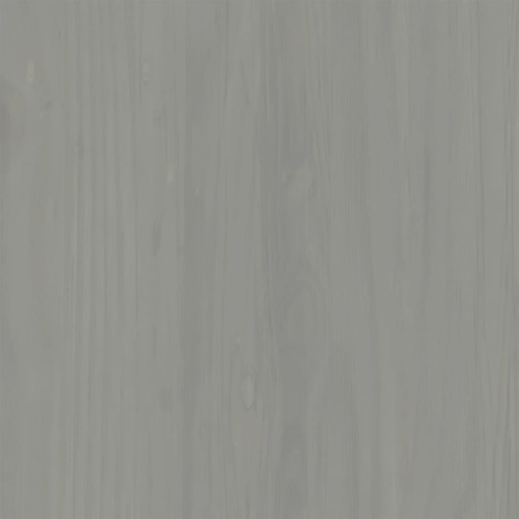 Shoe Bench VIGO Grey 106x35x40 cm Solid Wood Pine - OLBRIT