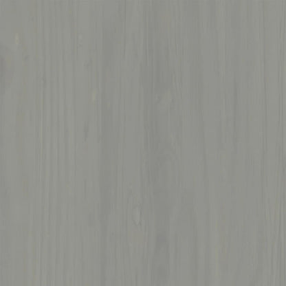 Shoe Bench VIGO Grey 106x35x40 cm Solid Wood Pine - OLBRIT