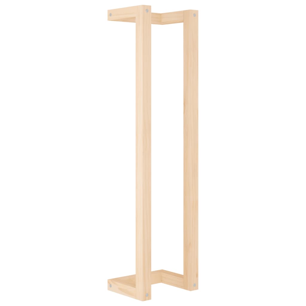 Towel Rack 23x18x90 cm Solid Wood Pine - OLBRIT