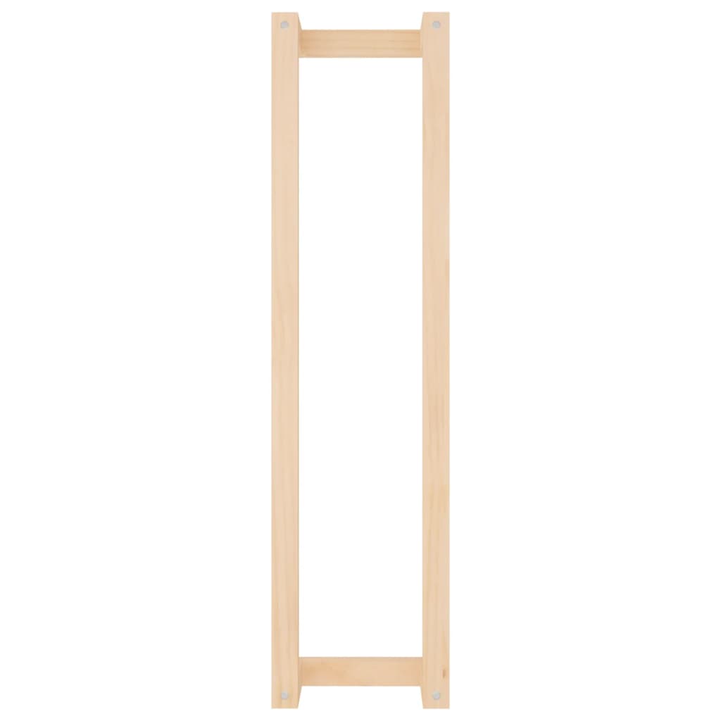 Towel Rack 23x18x90 cm Solid Wood Pine - OLBRIT