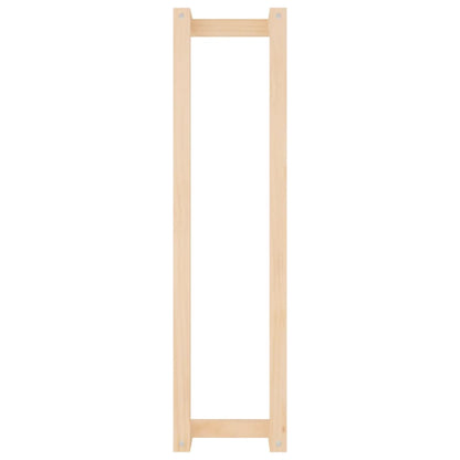 Towel Rack 23x18x90 cm Solid Wood Pine - OLBRIT