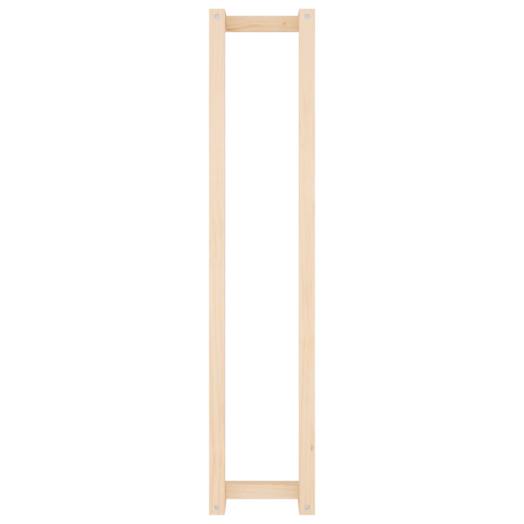 Towel Rack 23x18x110 cm Solid Wood Pine - OLBRIT