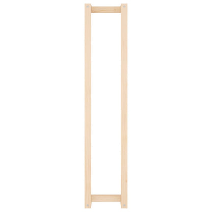 Towel Rack 23x18x110 cm Solid Wood Pine - OLBRIT