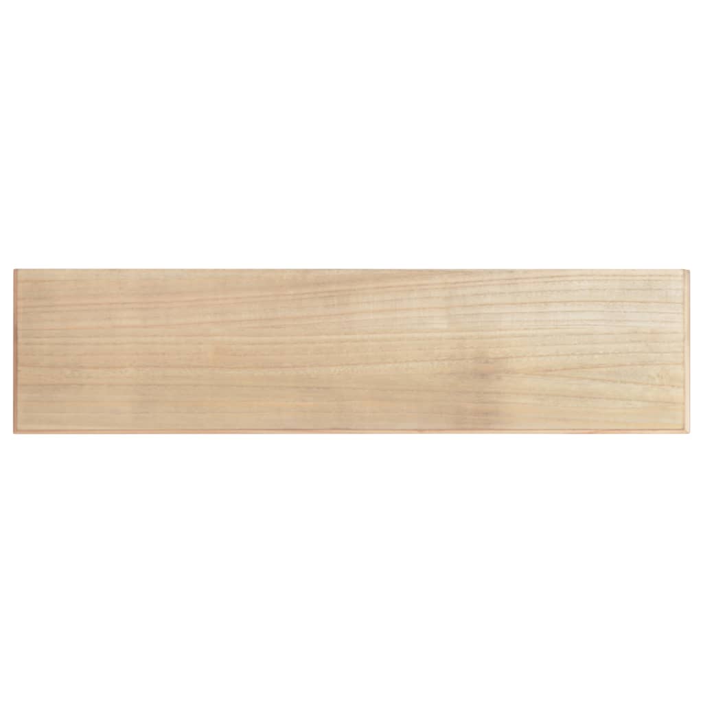 Console Table Black 110x30x76cm Engineered Wood - OLBRIT