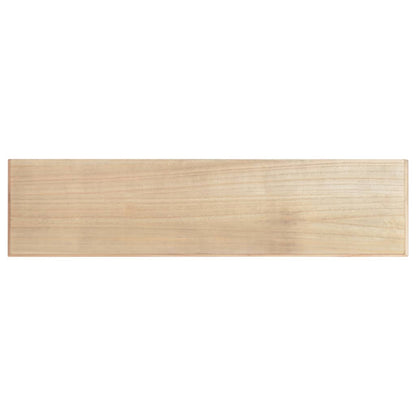 Console Table Black 110x30x76cm Engineered Wood - OLBRIT