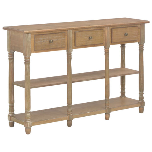 Console Table 110x30x76cm Engineered Wood - OLBRIT