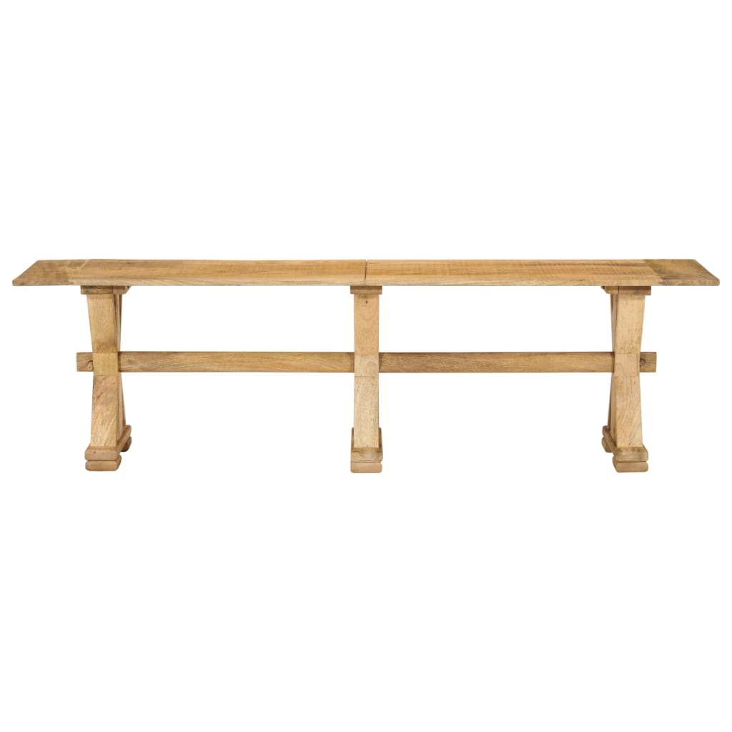 Bench 160x35x45 cm Solid Wood Mango - OLBRIT