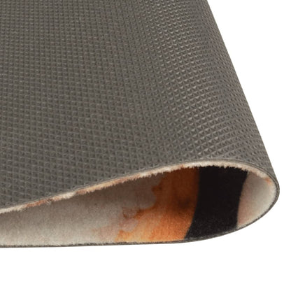 Kitchen Rug Washable Vegetables 45x150 cm Velvet - OLBRIT