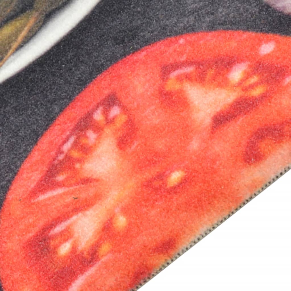 Kitchen Rug Washable Wine & Dinner 60x300 cm Velvet - OLBRIT