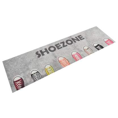 Kitchen Rug Washable Shoe Zone 45x150 cm Velvet - OLBRIT