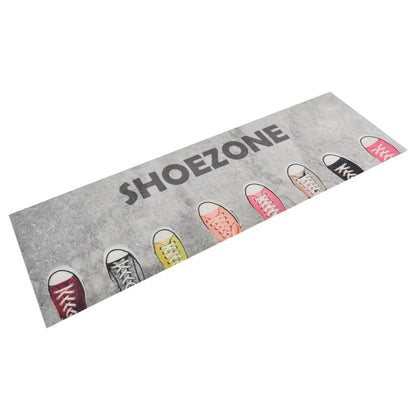 Kitchen Rug Washable Shoe Zone 60x180 cm Velvet - OLBRIT