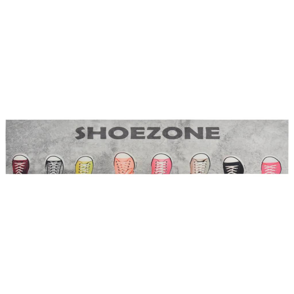 Kitchen Rug Washable Shoe Zone 60x300 cm Velvet - OLBRIT