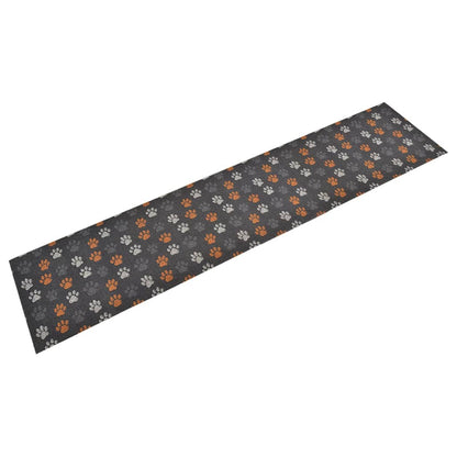Kitchen Rug Washable Paws 60x300 cm Velvet - OLBRIT