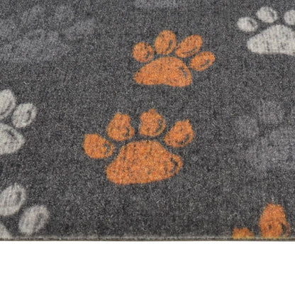 Kitchen Rug Washable Paws 60x300 cm Velvet - OLBRIT