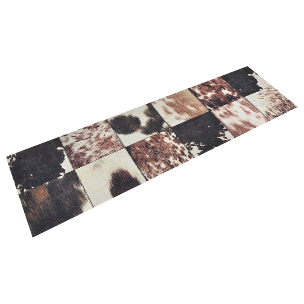Kitchen Rug Washable Animal Skin 45x150 cm Velvet - OLBRIT