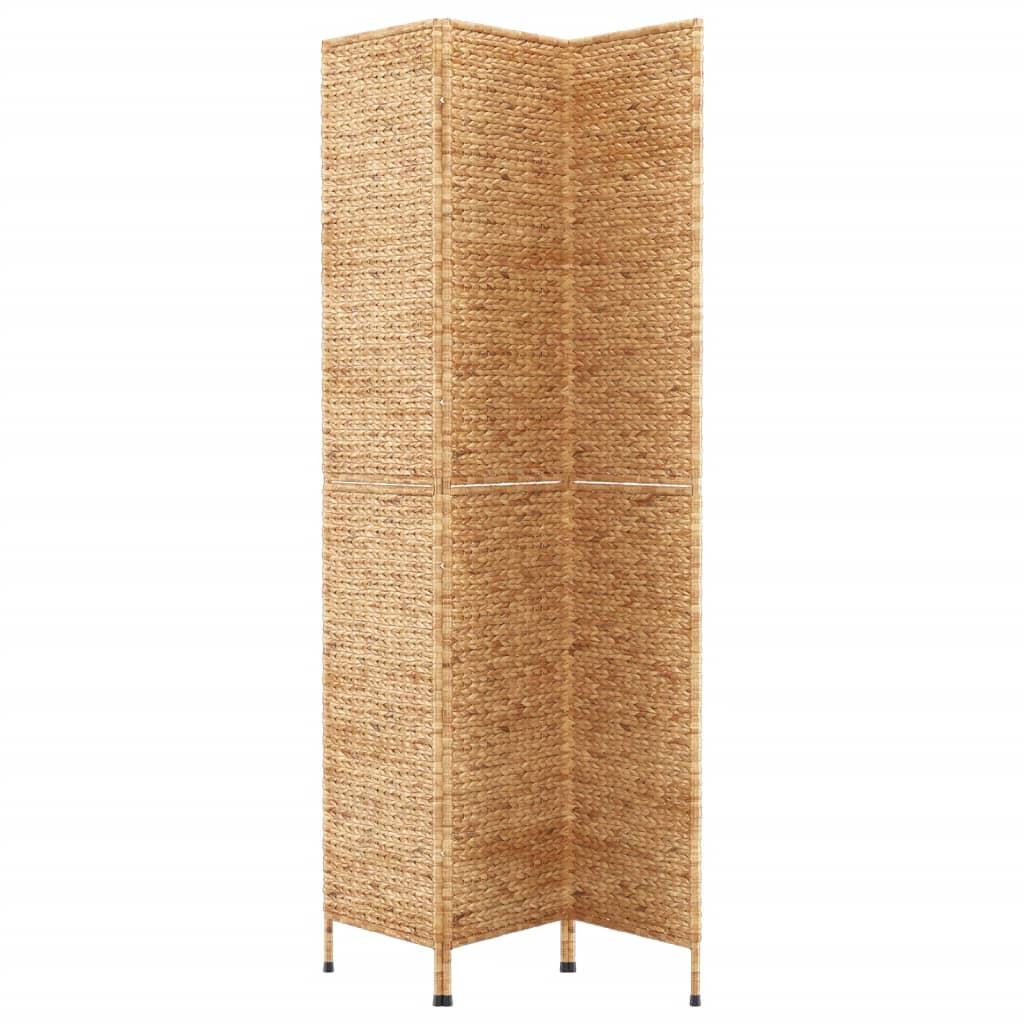 Room Divider 3-Panel 122x180 cm Water Hyacinth - OLBRIT
