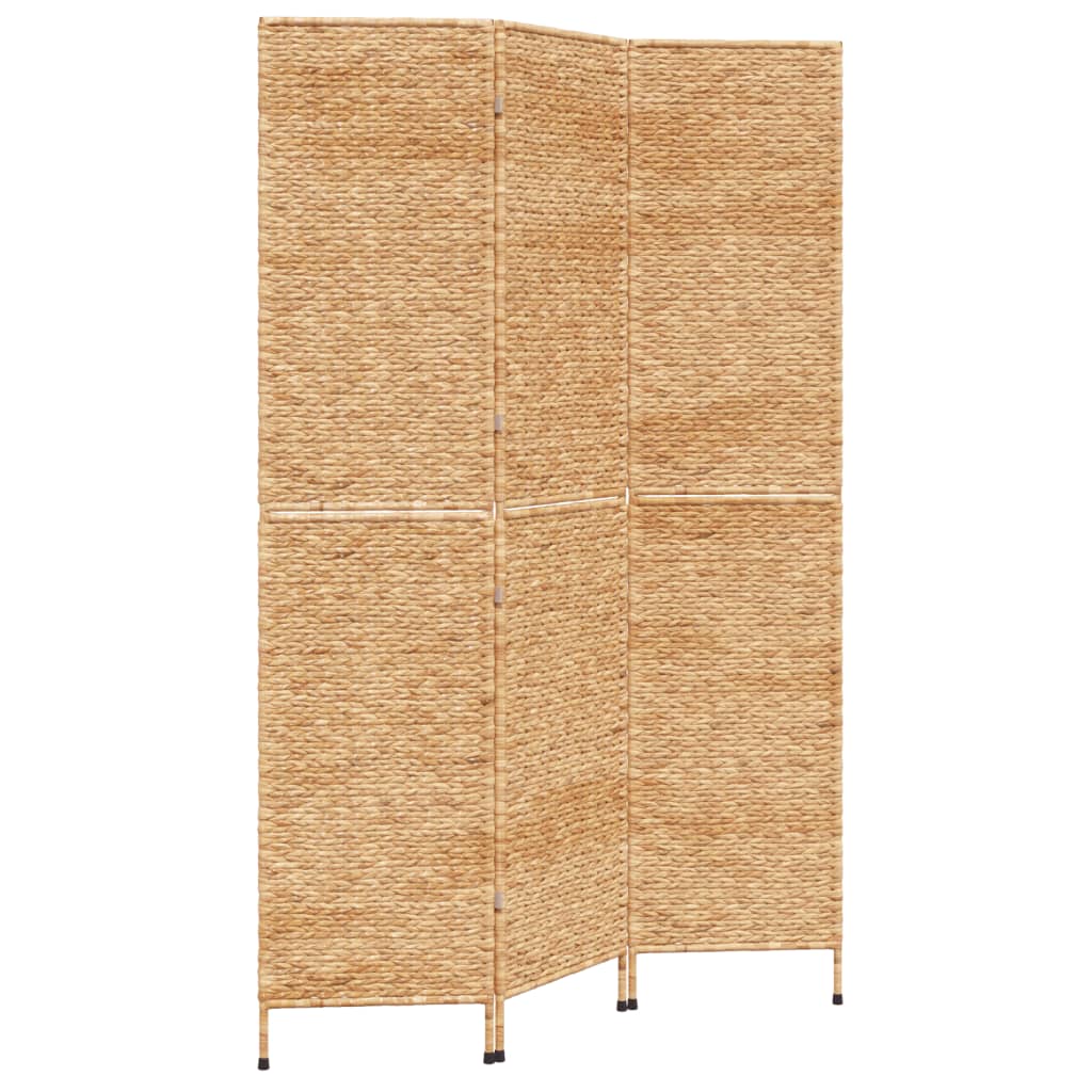 Room Divider 3-Panel 122x180 cm Water Hyacinth - OLBRIT