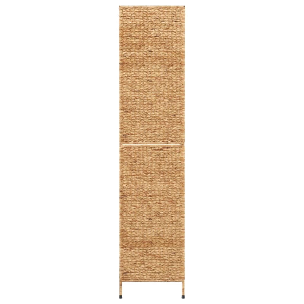 Room Divider 4-Panel 163x180 cm Water Hyacinth - OLBRIT